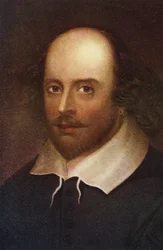 Portret van William Shakespeare (1564-1616)